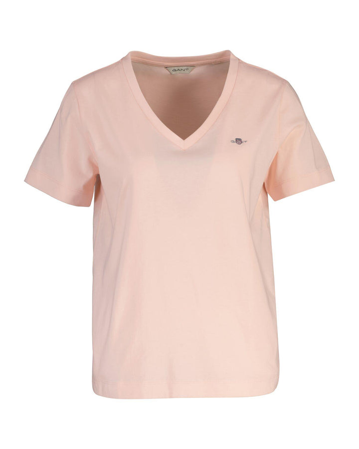 Shield Ss V-Neck T-Skjorte