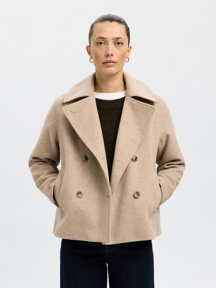 Slfalma Wool Blend Jakke