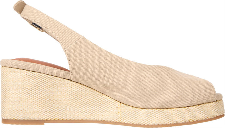 Flag Mid Wegde Espadrillos Slingback