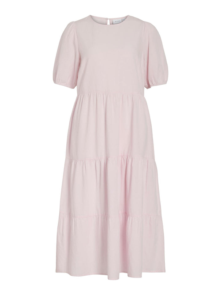 Viprisilla 2/4 O-Neck Midi Kjole