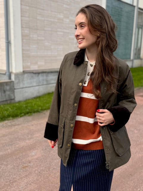 Waxed Cotton Barn Jacket