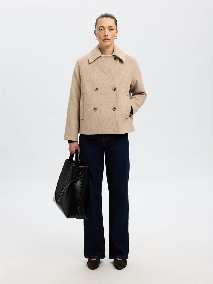 Slfalma Wool Blend Jakke