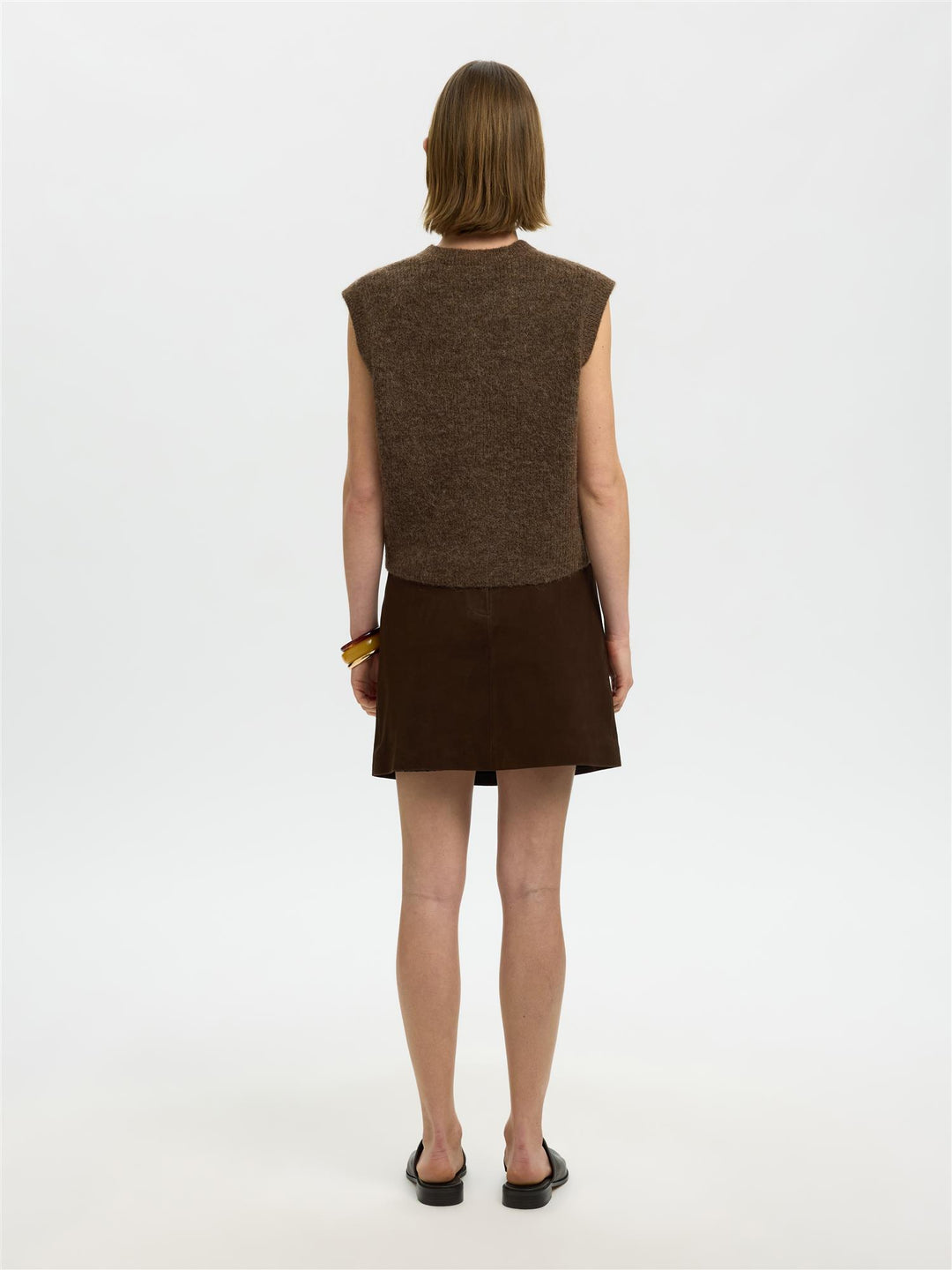 Slwlulu Button O-Neck Vest