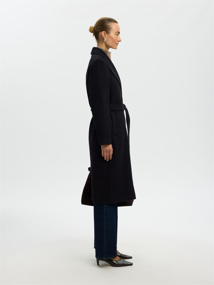 Slwzia-Rosa Wool Blend Coat