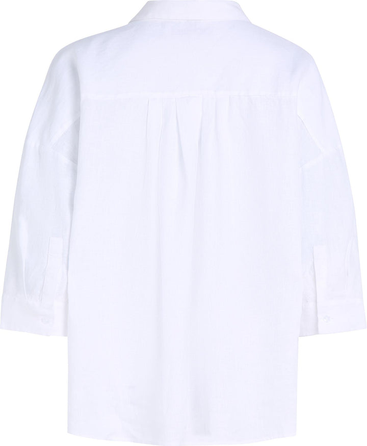 Linen Loose 3/4 Bluse