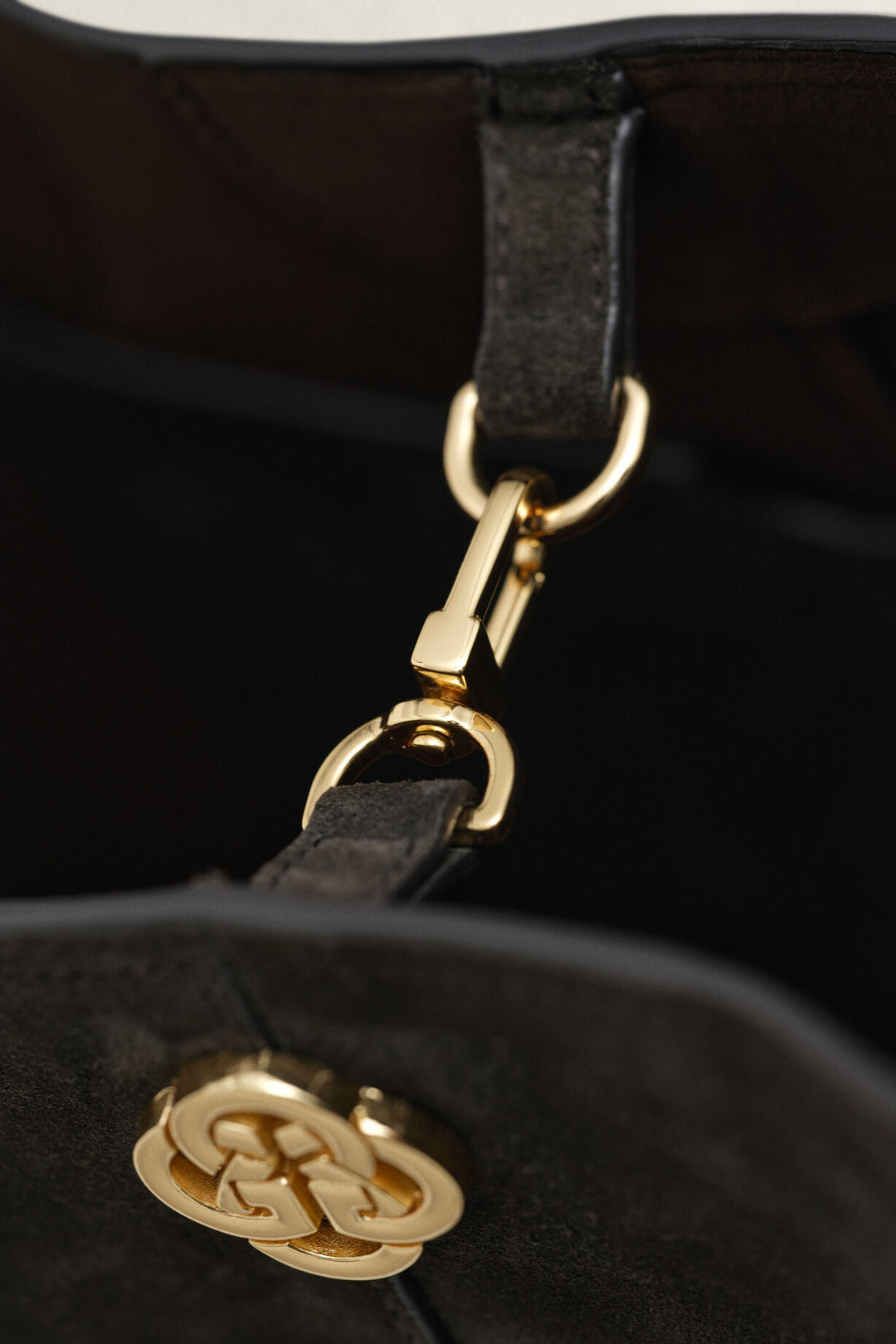 Suede Tote Bag
