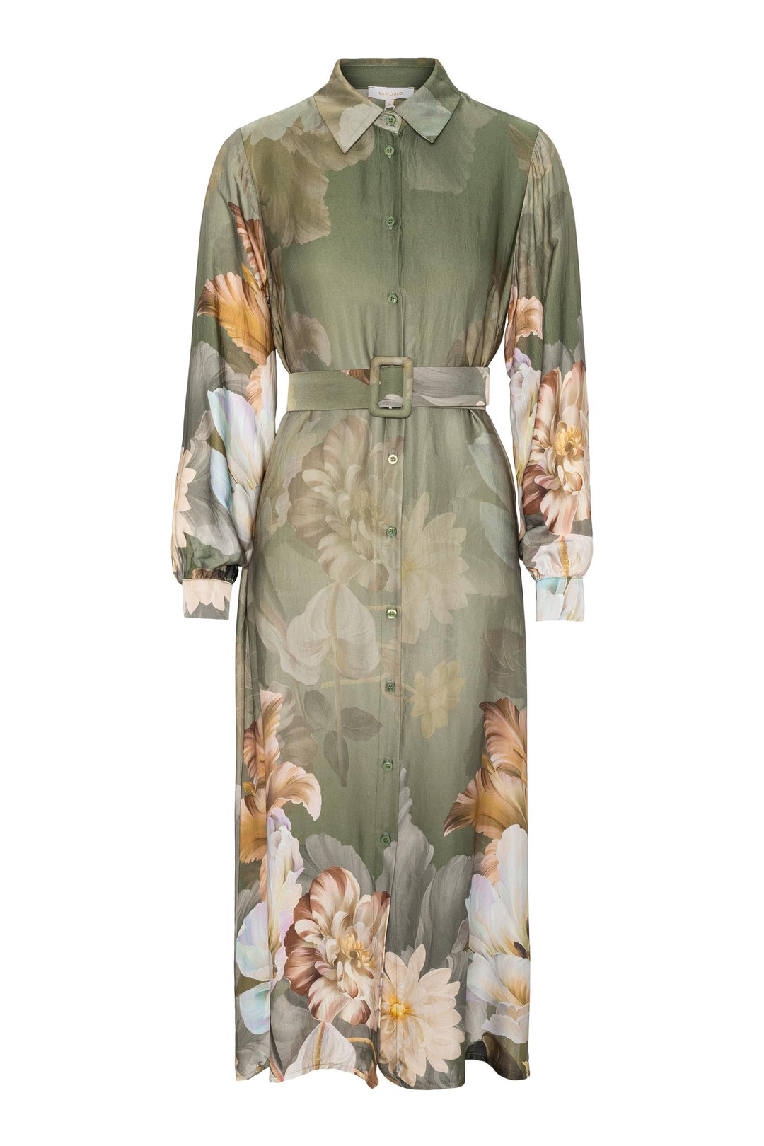 Printed Midi Dress