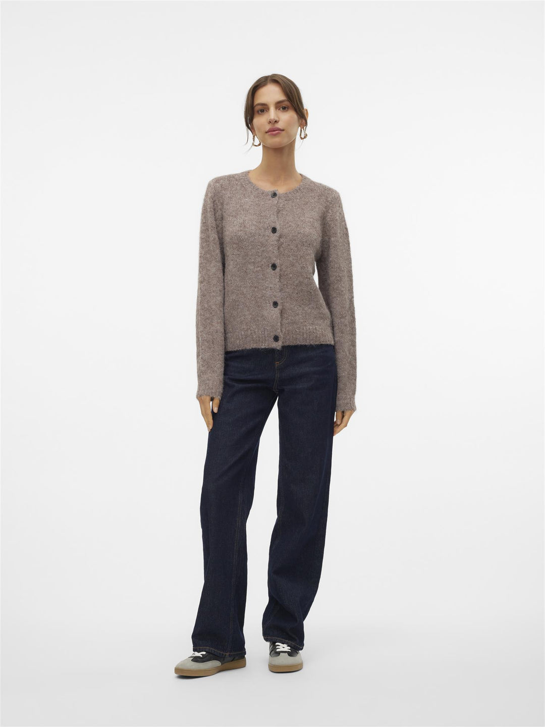 Vmnovah O-Neck Button Cardigan