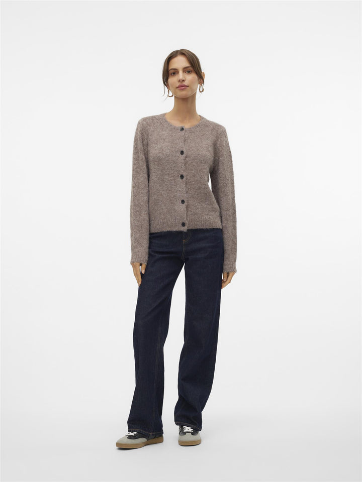 Vmnovah O-Neck Button Cardigan