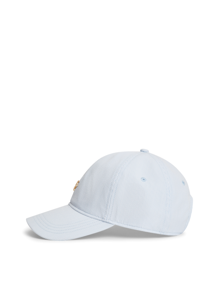 Th Script Striped Cap