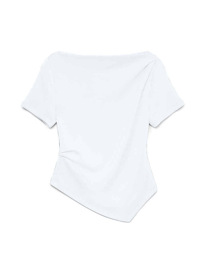 Vmmille Ss Boatneck Short Topp