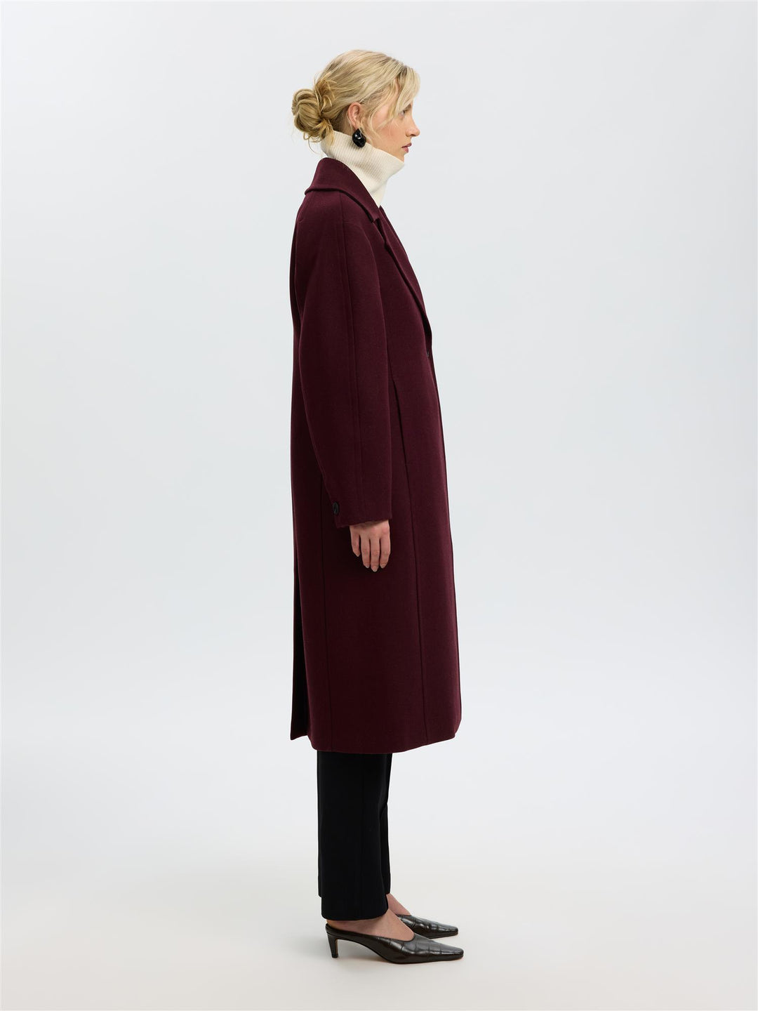 Slwvalerie Wool Blend Coat