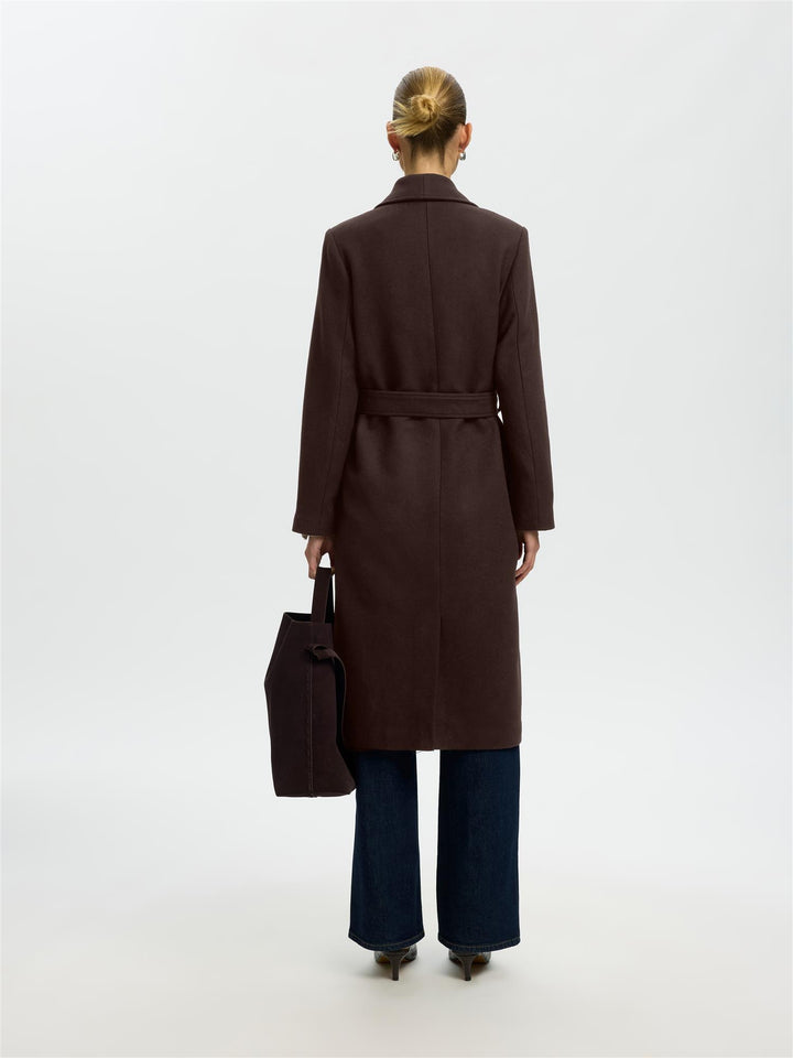 Slwzia-Rosa Wool Blend Coat