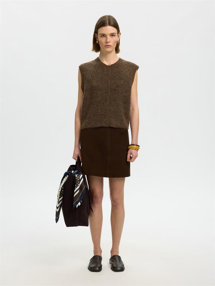 Slwlulu Button O-Neck Vest