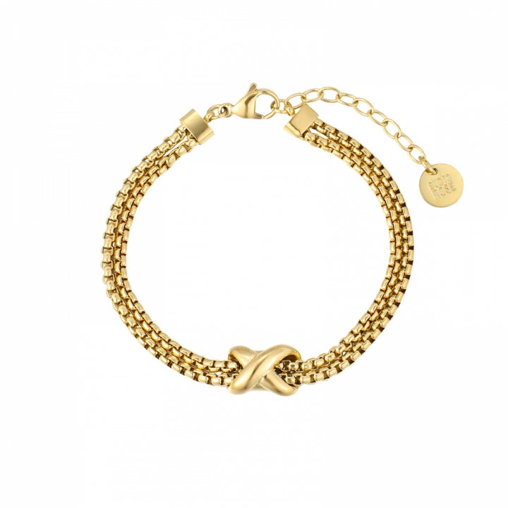 Cross Bracelet Gold