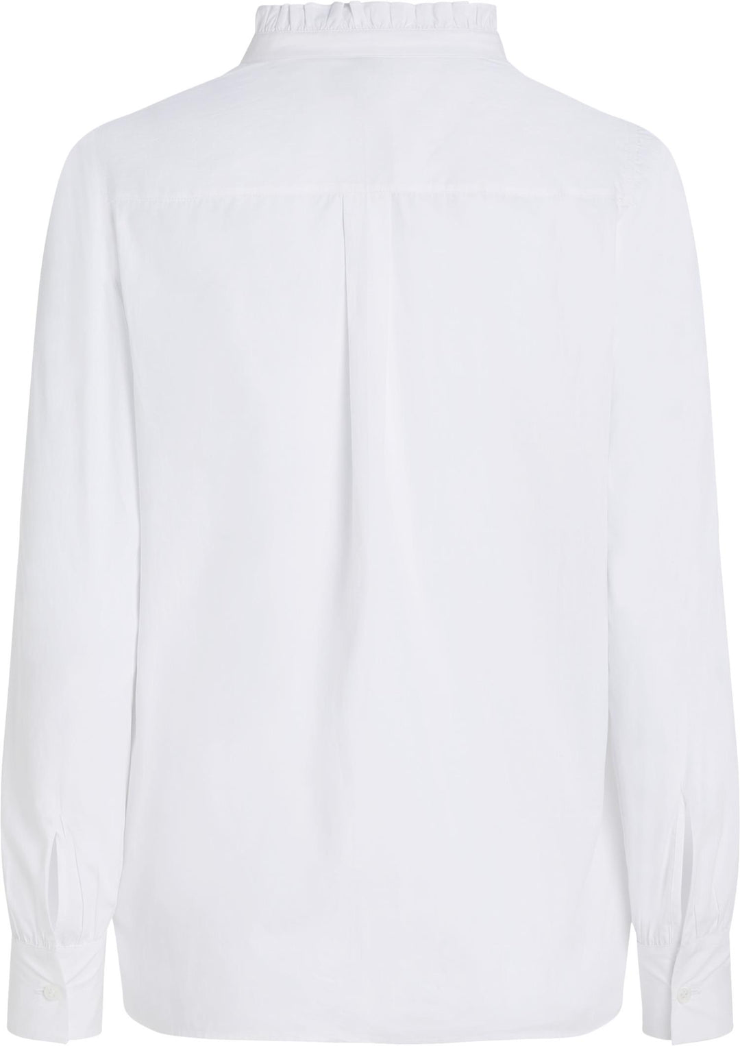 Cotton Frill Relaxed Shirt