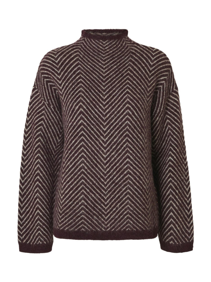 Slflulu Herringbone Genser