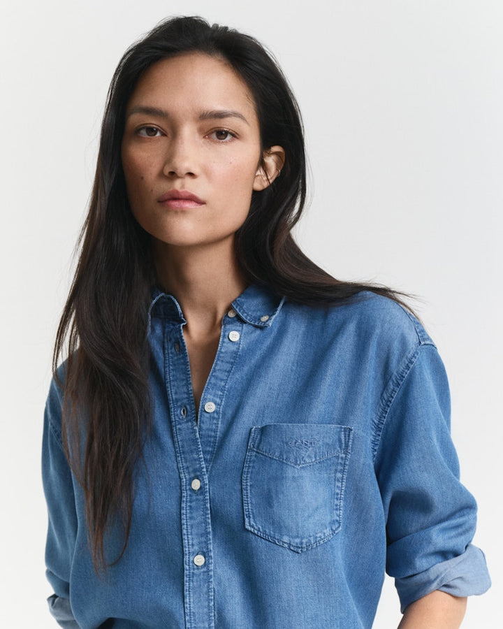 Indigo Bluse
