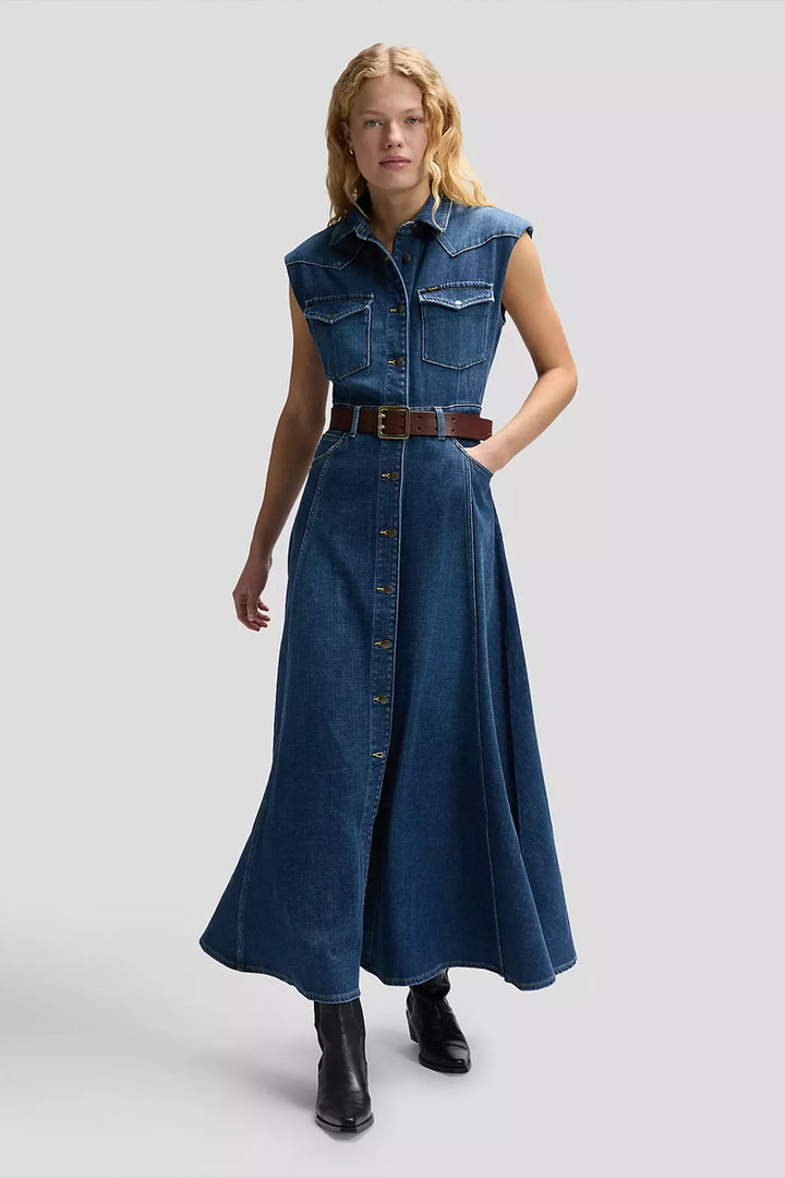 Maxi Western Kjole