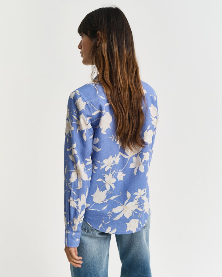 Floral Print Bluse