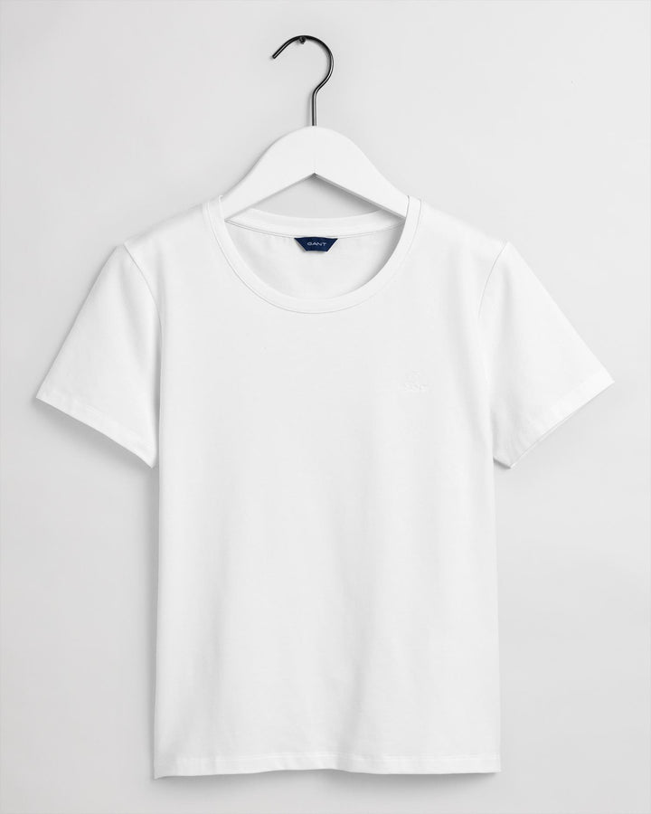 Ctn/Ela C-Neck T- skjorte